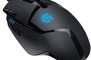 Logitech G402 Hyperion Fury Ratón Gaming con Cable, Seguimento Óptico 4,000 DPI, Peso Reducido, 8 Botones Programables, PC/Mac – Negro